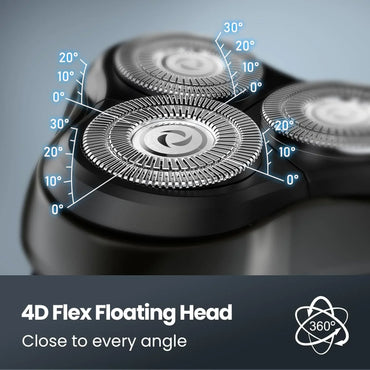 Kayeeno 65,000 RPM Cordless Wet/Dry Electric Razor with Pop‑up Trimmer - Gomix Brands Outlet