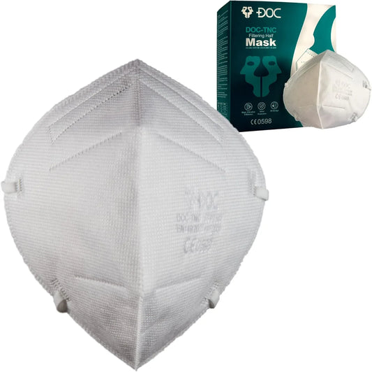 ISN DOC-TNC FFP3 Respirator Masks - White Pack, CE Certified - Gomix Brands Outlet