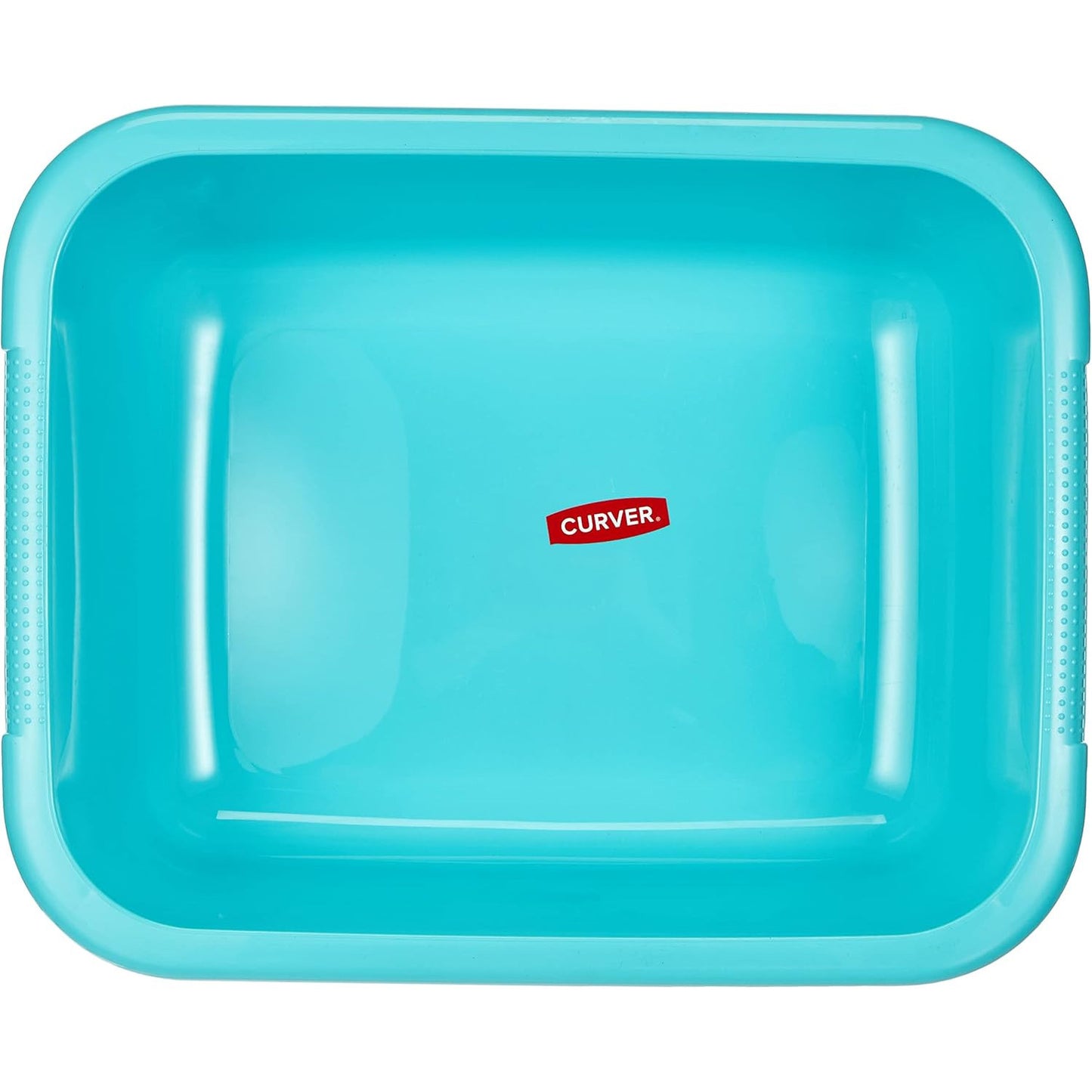 Curver 9L Turquoise Stackable Rectangular Kitchen & Foot Wash Basin