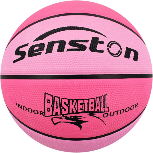 Senston Premium Outdoor/Indoor Basketball Size 5 & 7 – Vibrant Colors
