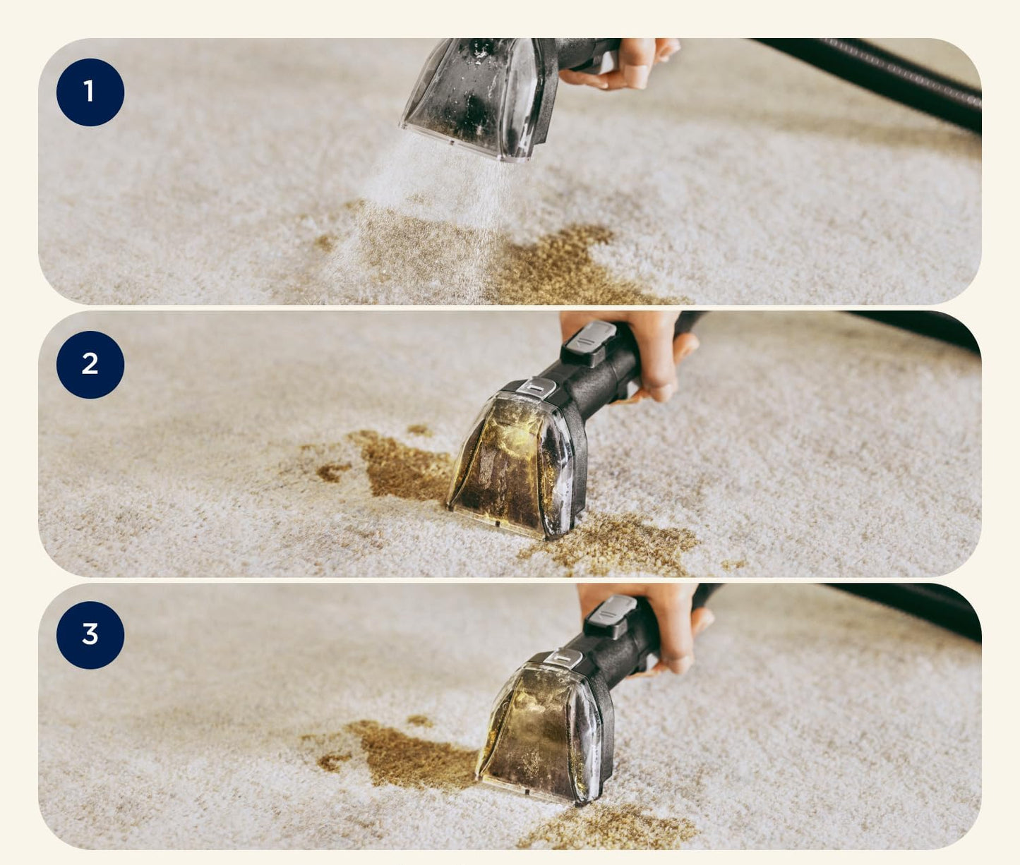 Bissell SpotClean C3 Portable Carpet & Upholstery Stain Remover