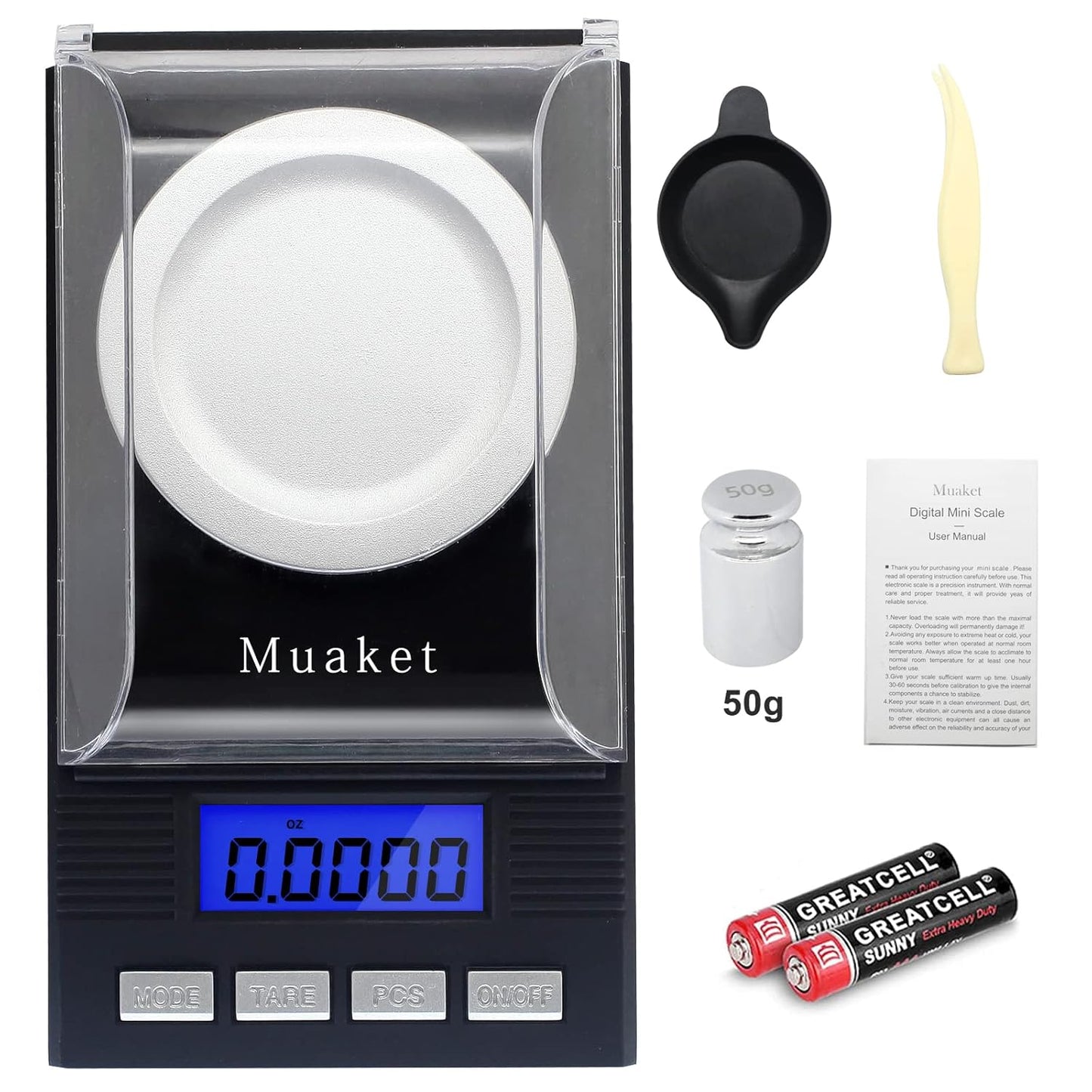 Accurate Digital Milligram Scales