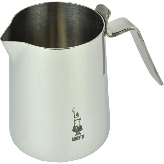 Bialetti Bricco Stainless Steel Milk Jug, Silver, 30cl - Gomix Brands Outlet