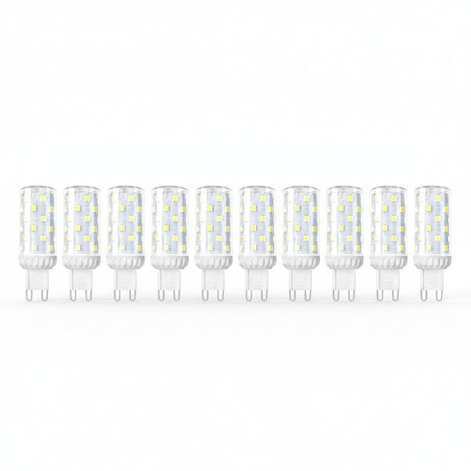 GY G9 LED Bulb 4.9W 3000K Warm White 908 Lumens Non-Dimmable 10-Pack