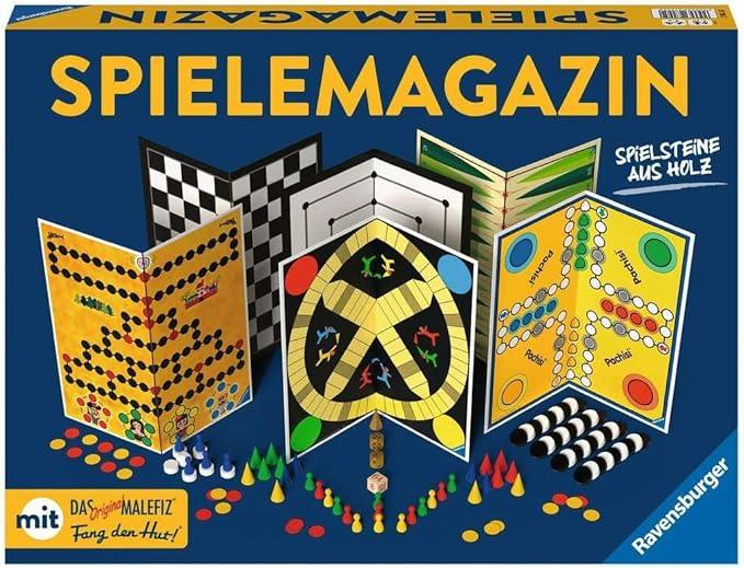 Ravensburger Game Magazine – 50 Classic Board Games for Family - Gomix Brands Outlet