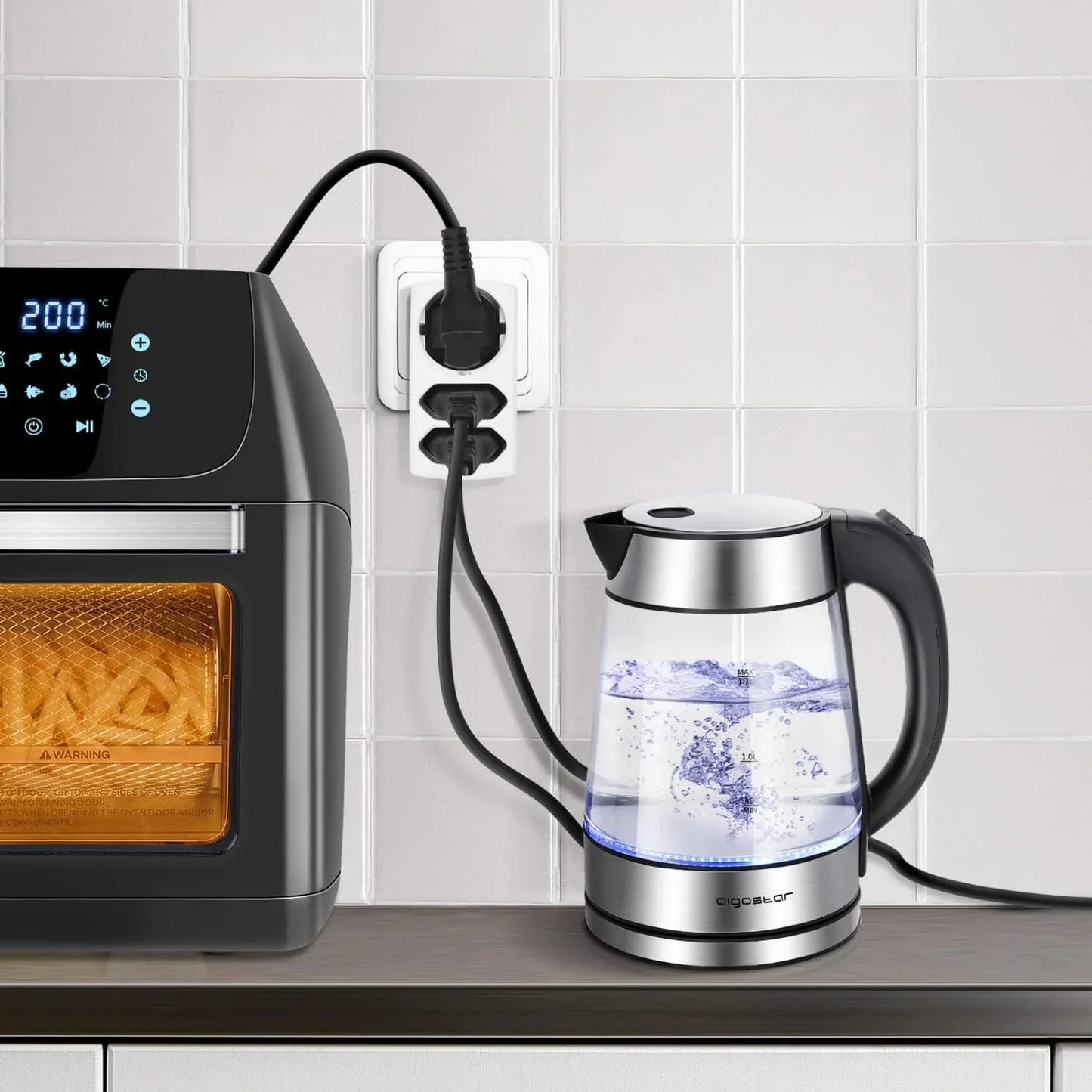 Portable 3 Way Power Socket - Gomix Brands Outlet