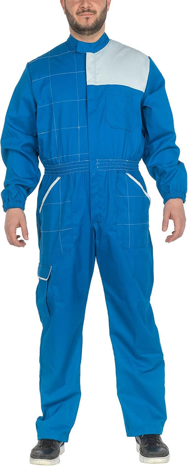 C.B.F. Balducci Group Multi-Pocket Work Suit with Elastic Waistband