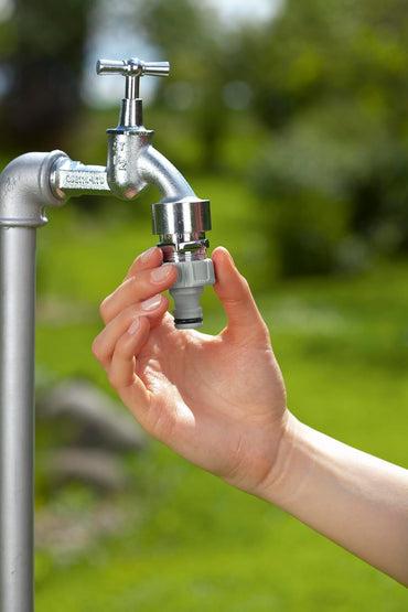 Gardena 33.3mm Tap Connector Anti-Splash Frost-Proof Adapter for Garden Hose