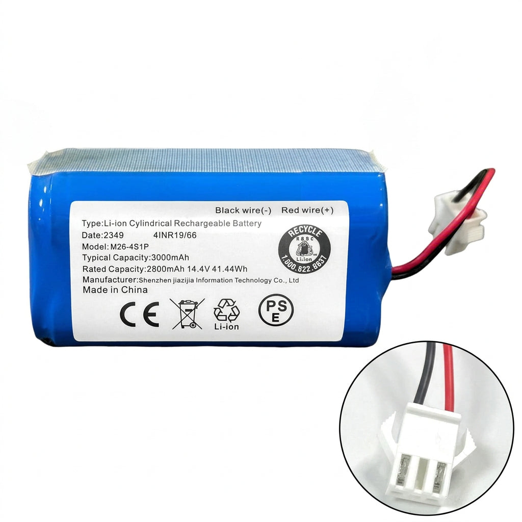 XITAIAN INR18650 M26-4S1P Robot Vacuum Cleaner Battery 14.4V