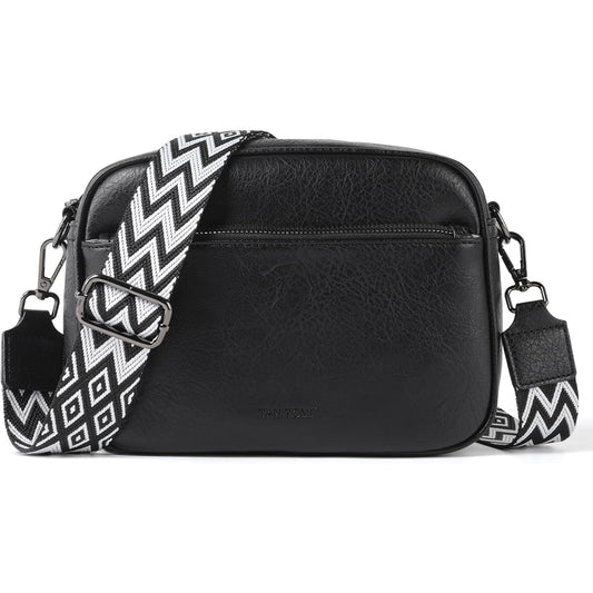 TANTOMI Women's Multifunctional Crossbody Bag with Spacious Compartments