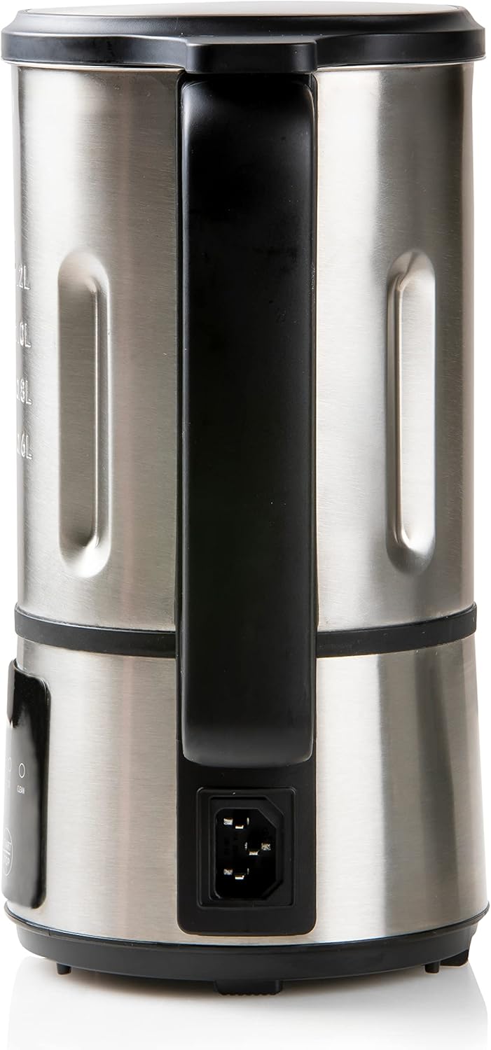 DOMO DO727BL 1.2L Stainless Steel Soup Maker with 6 Programs