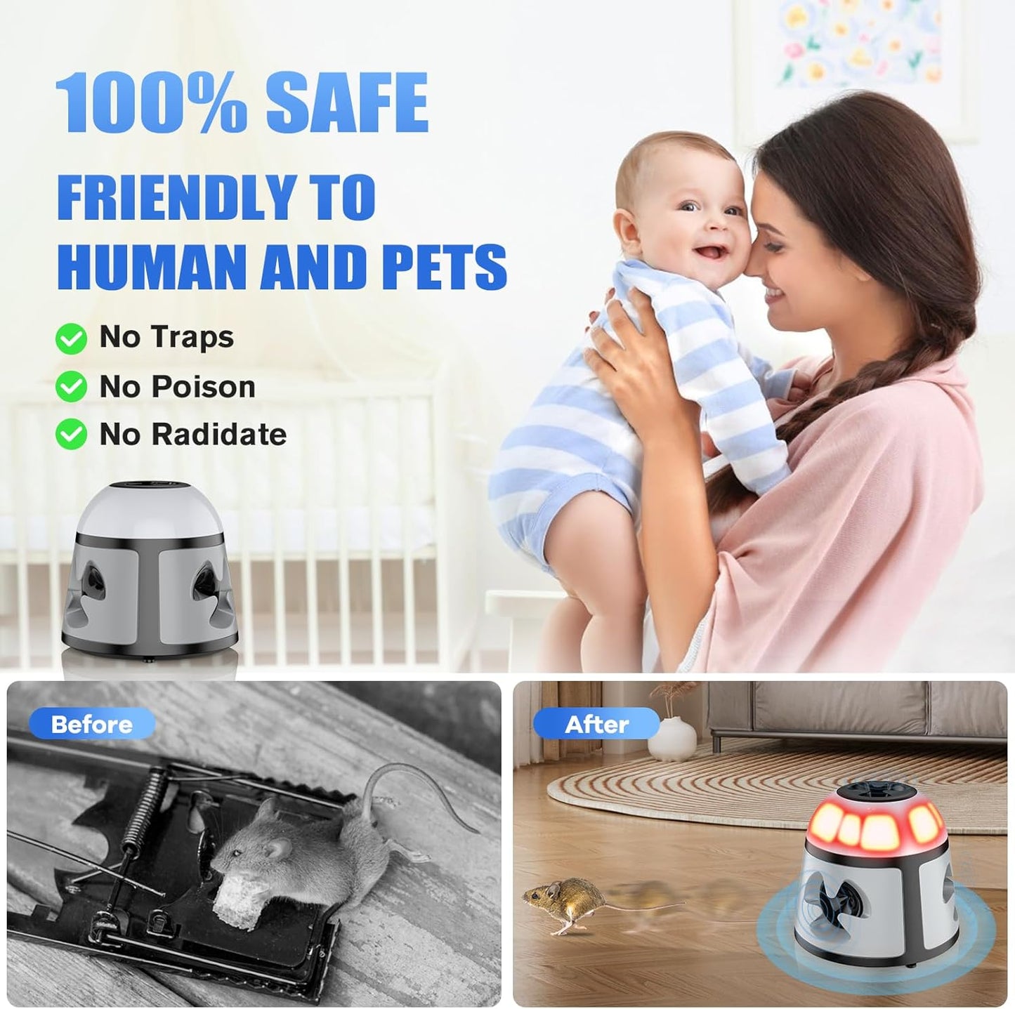 Ultrasonic Pest Repellent 360