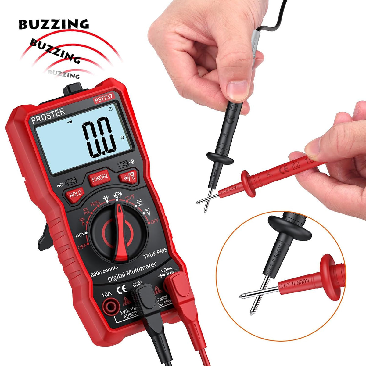 Proster TRMS Auto-Ranging Digital Multimeter