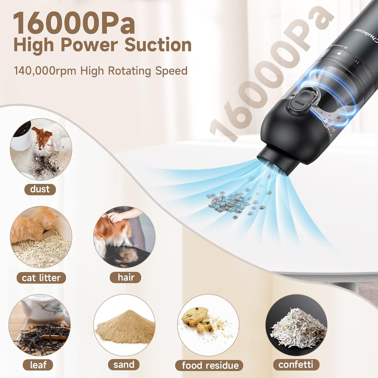 Chuboor Handheld Vacuum