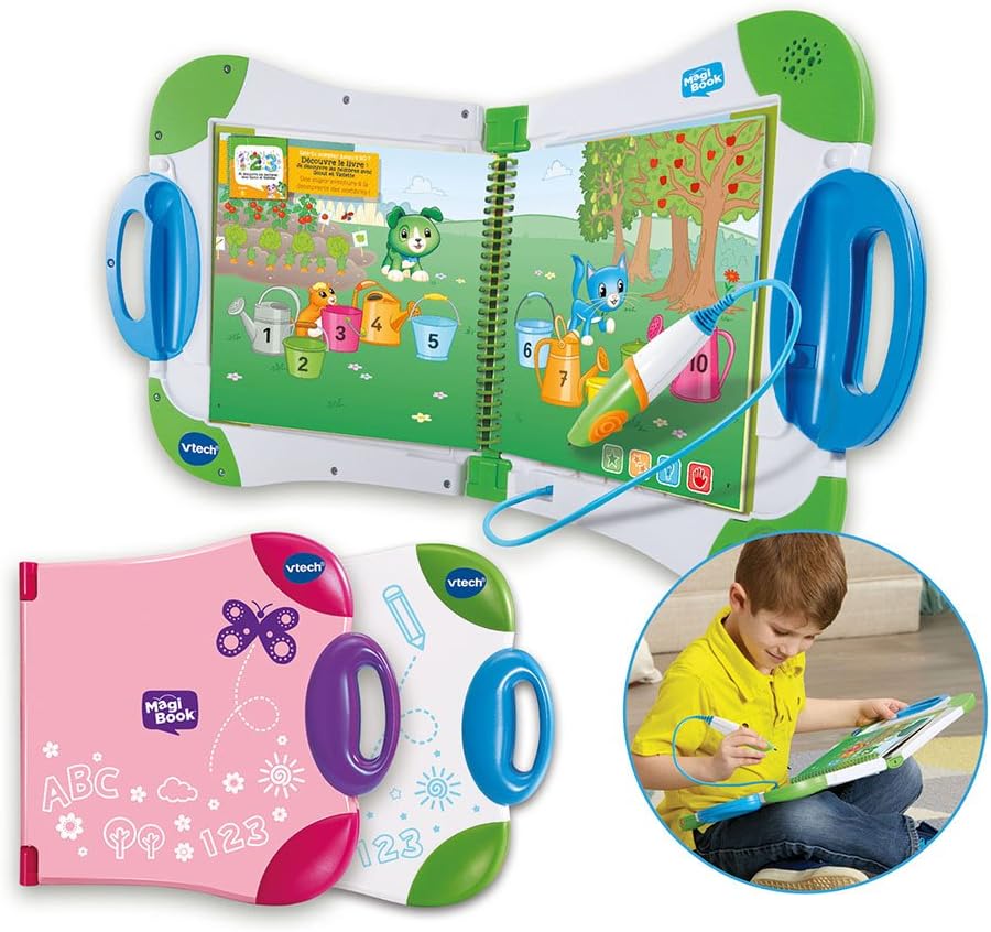 VTech MagiBook Interactive Learning Book Starter Pack Pink