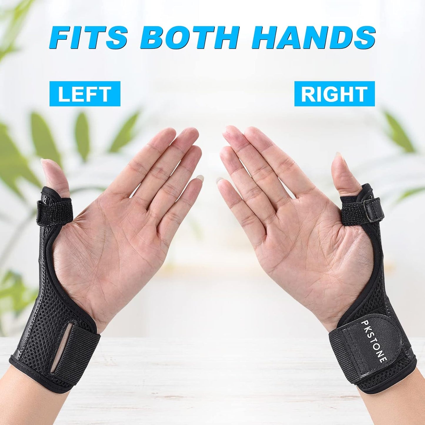 Adjustable Breathable Thumb Spica Splint for Wrist Support and Pain Relief