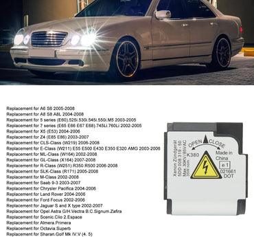 Dpofirs Xenon Ballast Headlight Igniter Control for CLS-Class E-Class ML-Class GL-Class R-Class, OEM 5DD008319-50, Direct Replacement