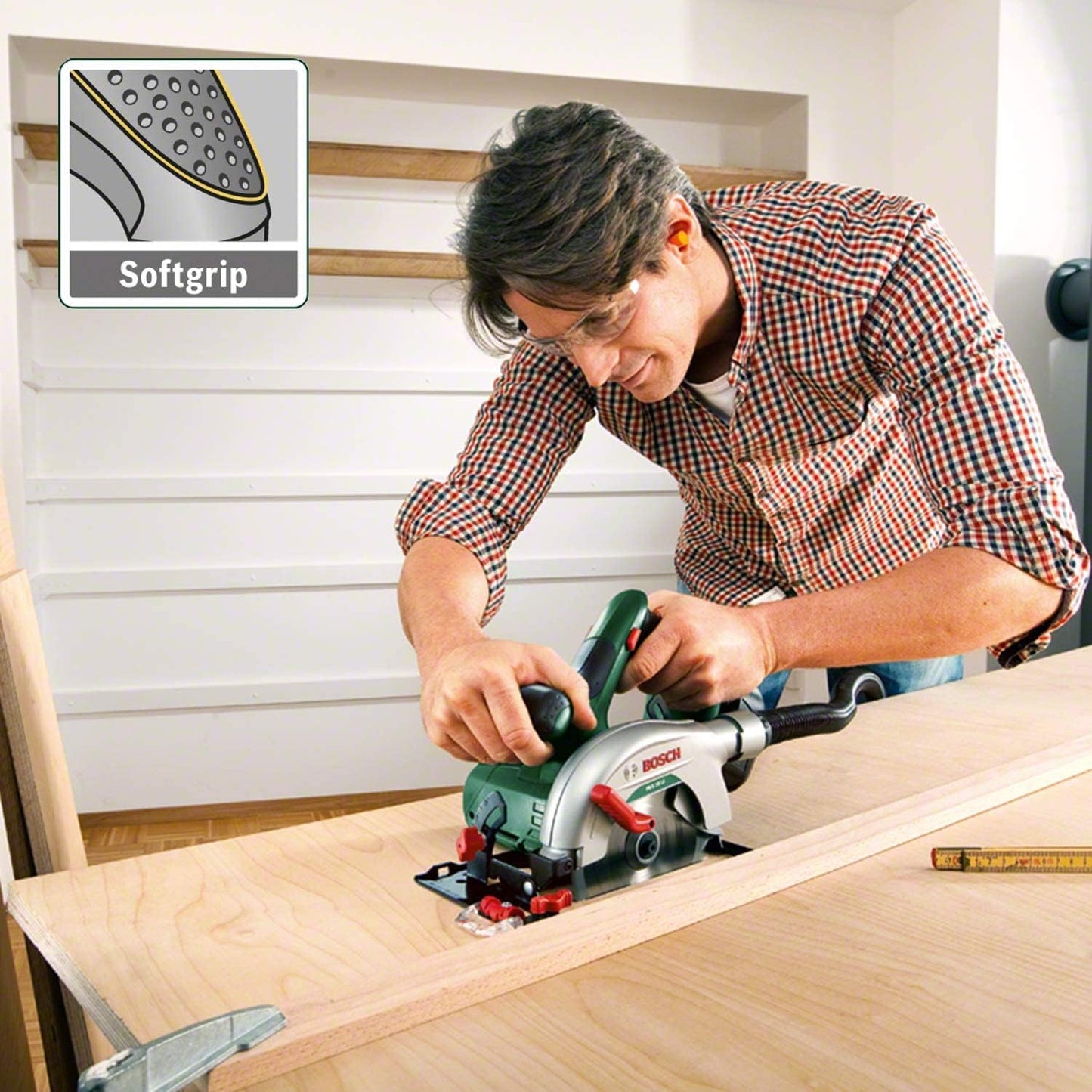 Bosch 18V Cordless Circular Saw PKS 18 LI Lightweight