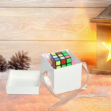 GP SUP Gold Kraft Squared Gift Boxes with Lids - Pack of 1