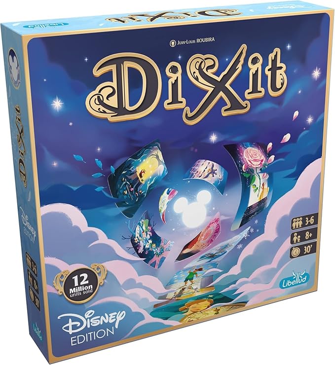 Disney Dixit Board Game – 84 Magical Cards for Family Fun