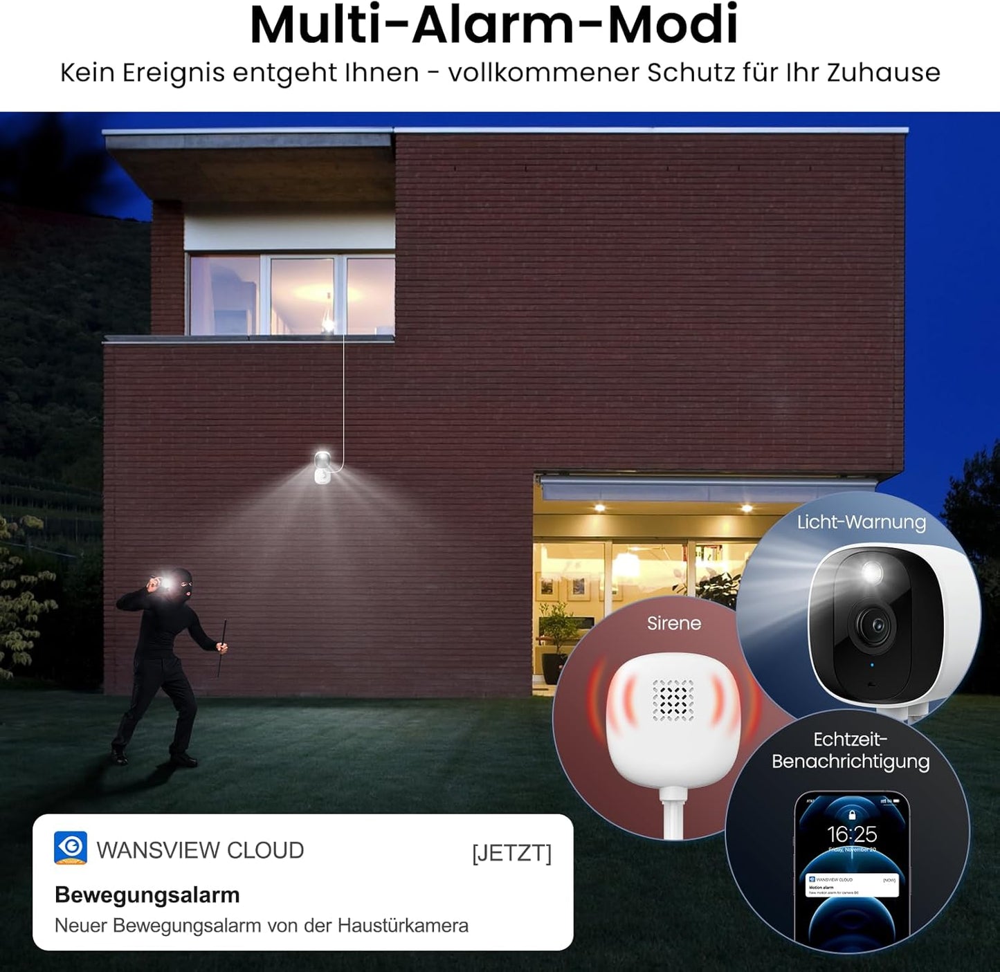 AOQEE 2K Outdoor/Indoor Security Camera