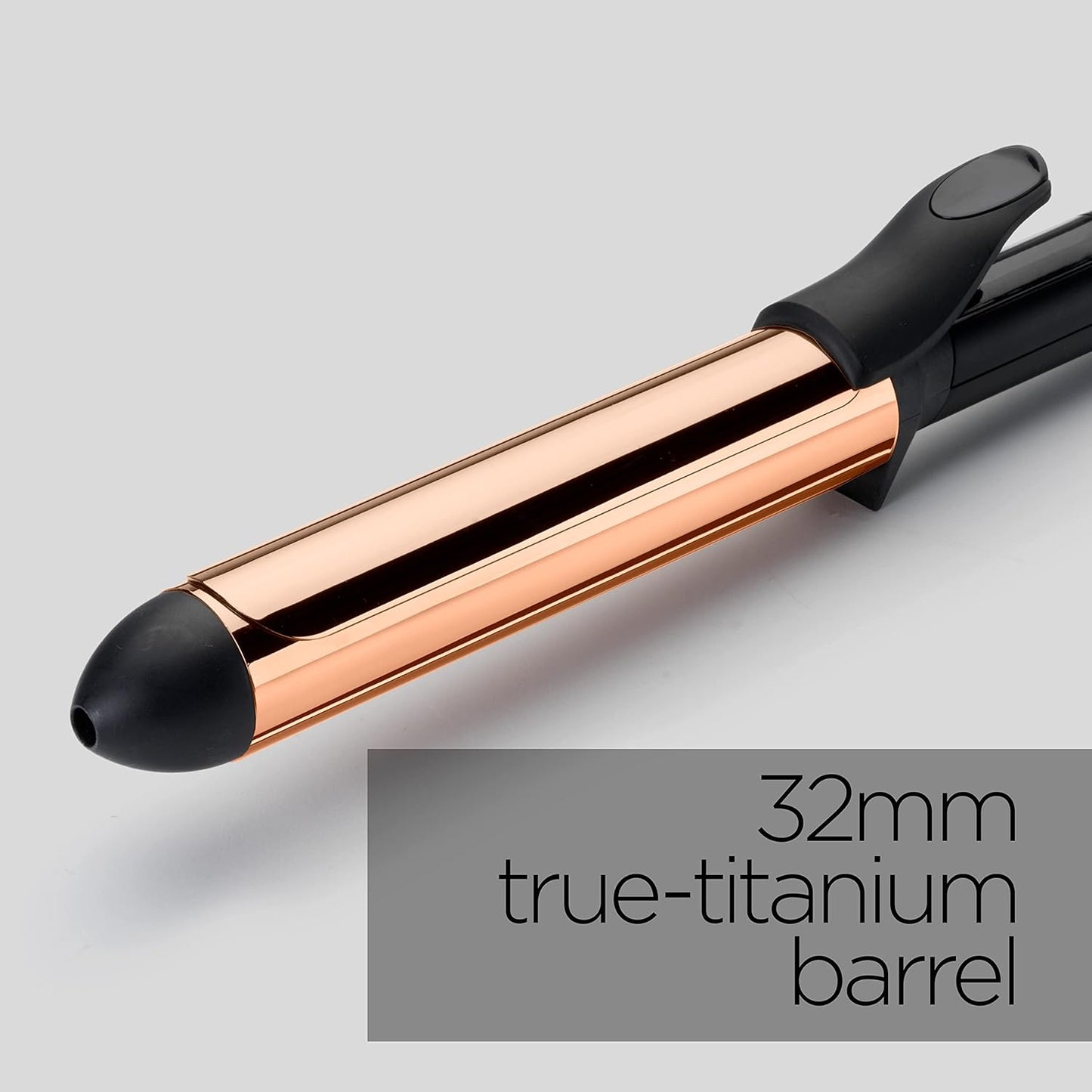 BaByliss Titanium Brilliance 32mm Curling Wand – Large Soft Waves