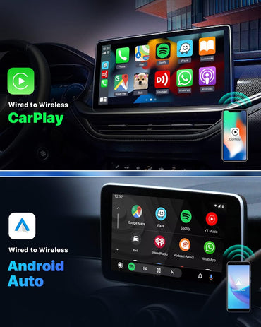Carlinkit 5.0 Ultra-Fast Wireless CarPlay & Android Auto Adapter