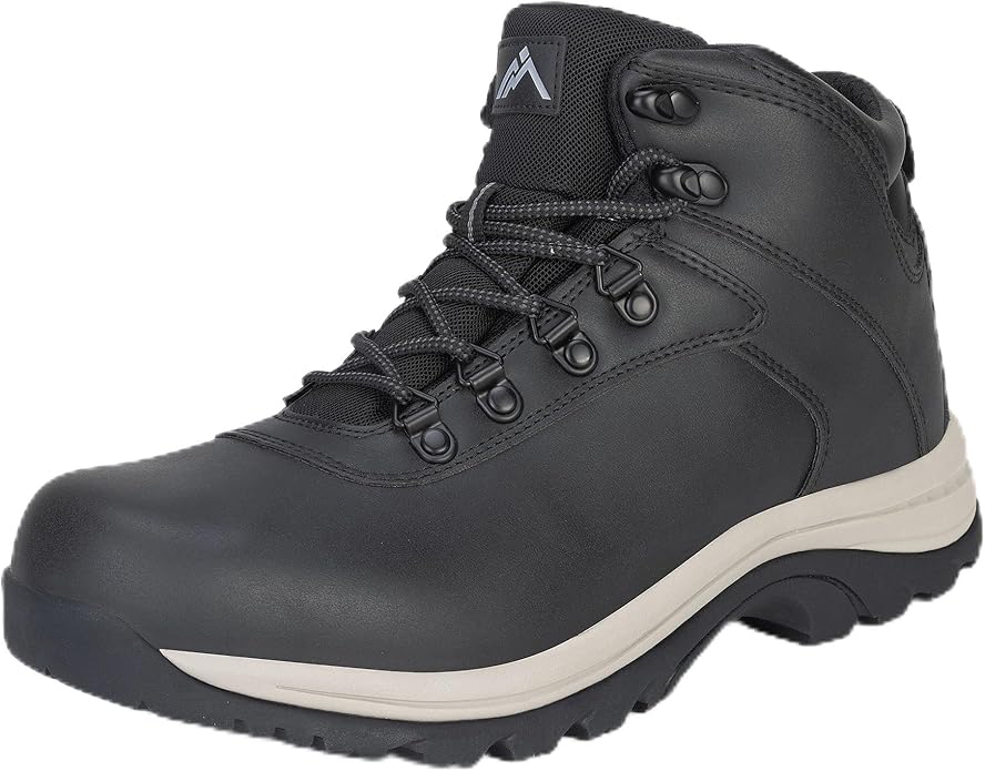 CC-Los Men's Lightweight Winter Snow Boots – Warm All-Day Comfort