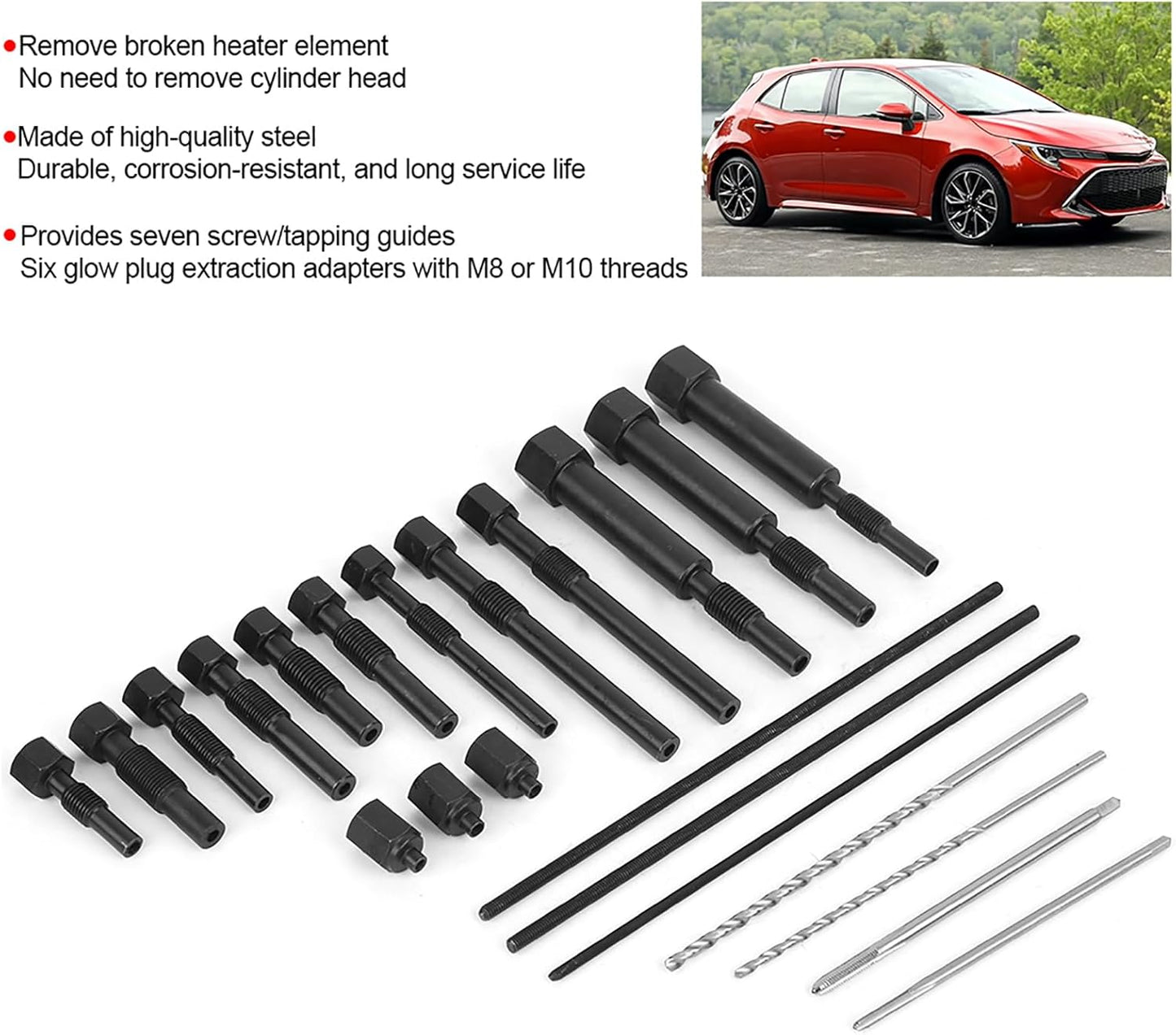 Glow Plug Removal Tool Set