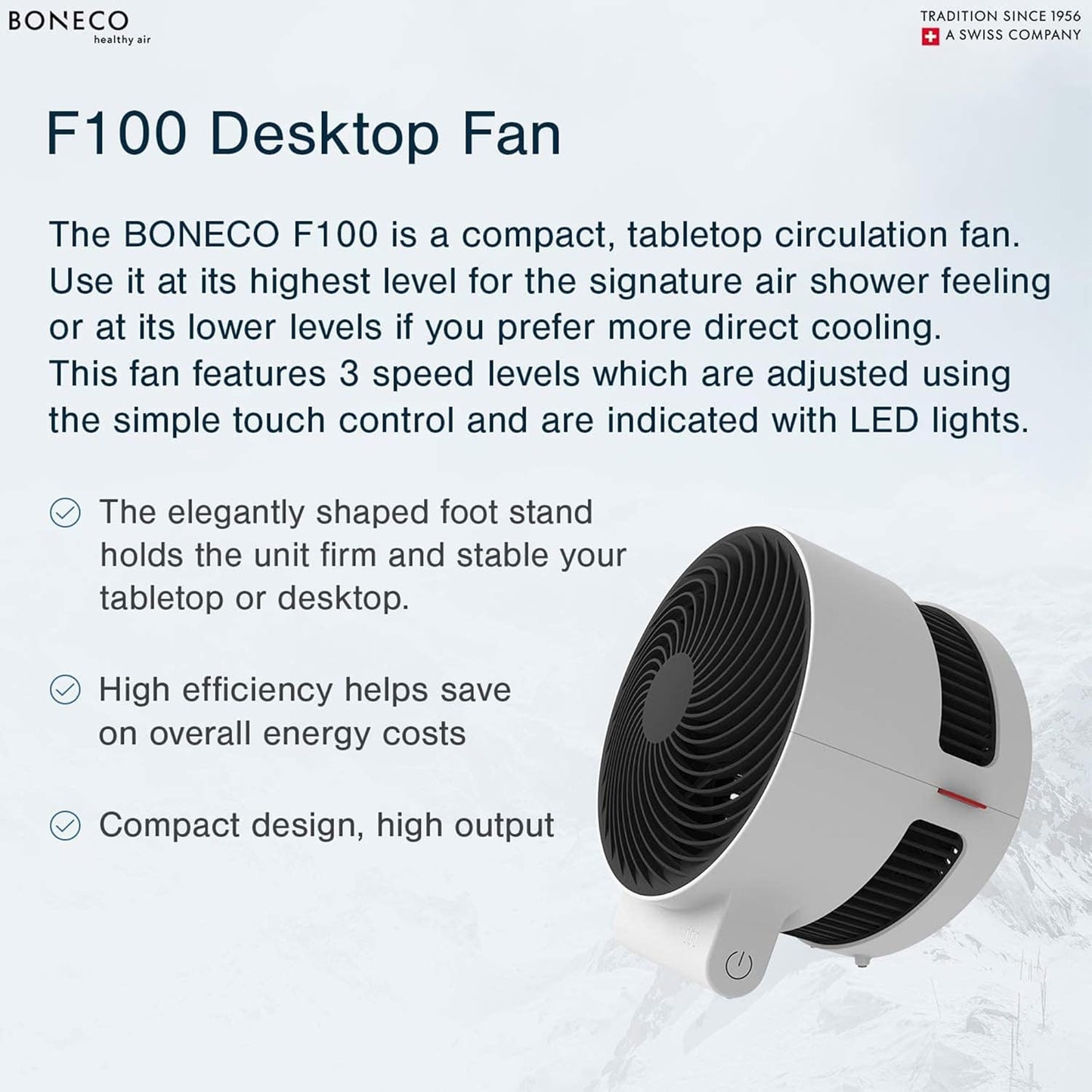 BONECO F100 Air Circulator Fan
