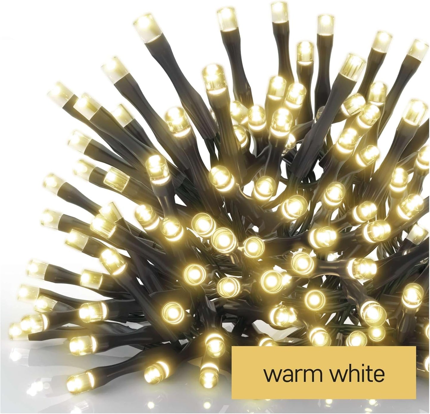 EMOS Connect System 16.4 ft 50 LED Warm White Fairy Lights Extension