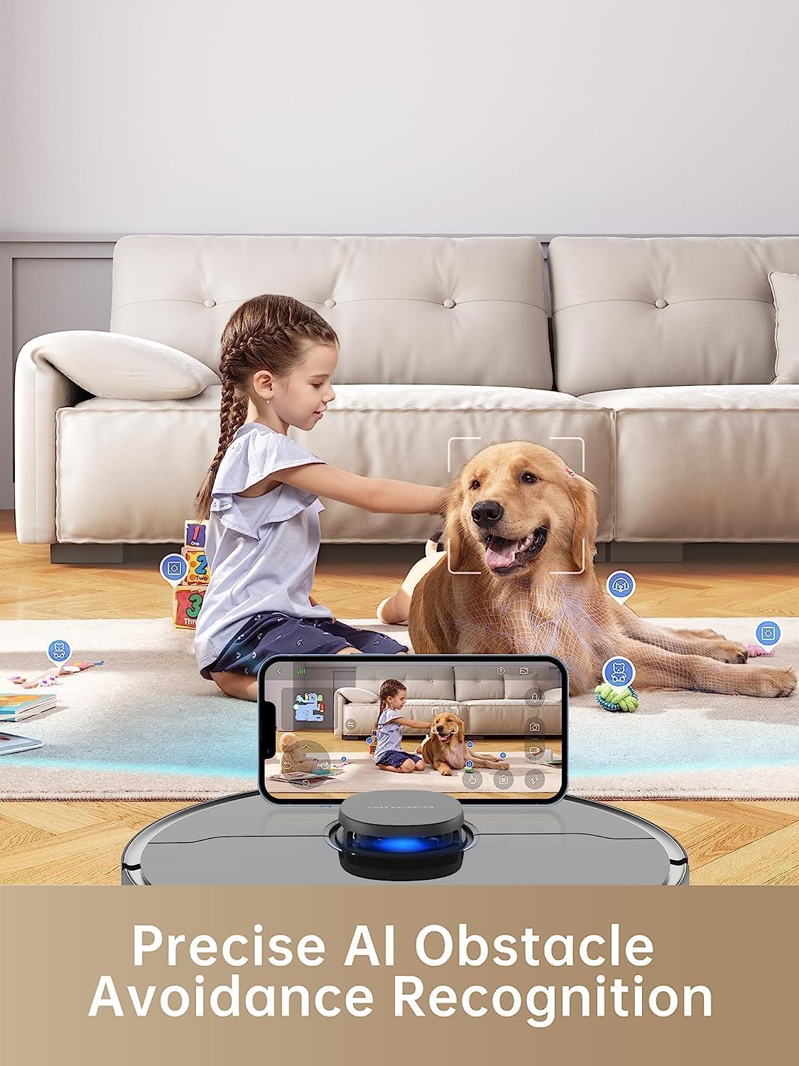 Dreame D10s Plus Robot Vacuum Mop: Smart Cleaning, Self-Emptying, Powerful Suction