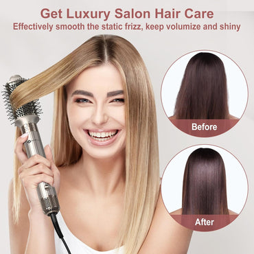 Slopehill 5-in-1 Ionic Airstyler: High-Speed Dryer, Curler, Volumizer, Straightener