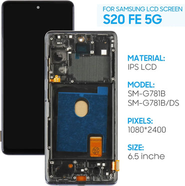 Yondista 6.5" TFT LCD Replacement for Samsung Galaxy S20 FE - Gomix Brands Outlet