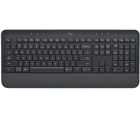 Logitech Signature K650 Wireless Full-Size Keyboard with Wrist Rest - Gomix Brands Outlet
