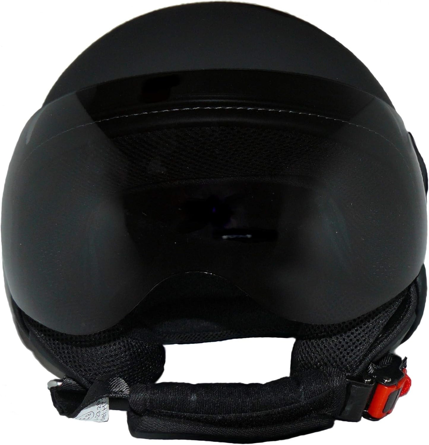 protectWEAR Jet Helmet H710 Matte Black Open‑Face Motorcycle Helmet XL