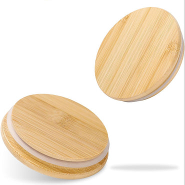 Lannvan 8-Piece Round Glass Storage Jars with Airtight Lids