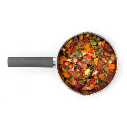 Russell Hobbs Excellence 20cm Stainless Steel Induction Saucepan with Lid - Gomix Brands Outlet