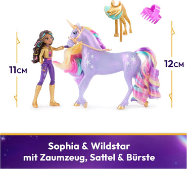 Unicorn Academy Sophia & Wildstar 12cm Articulated Figure Set