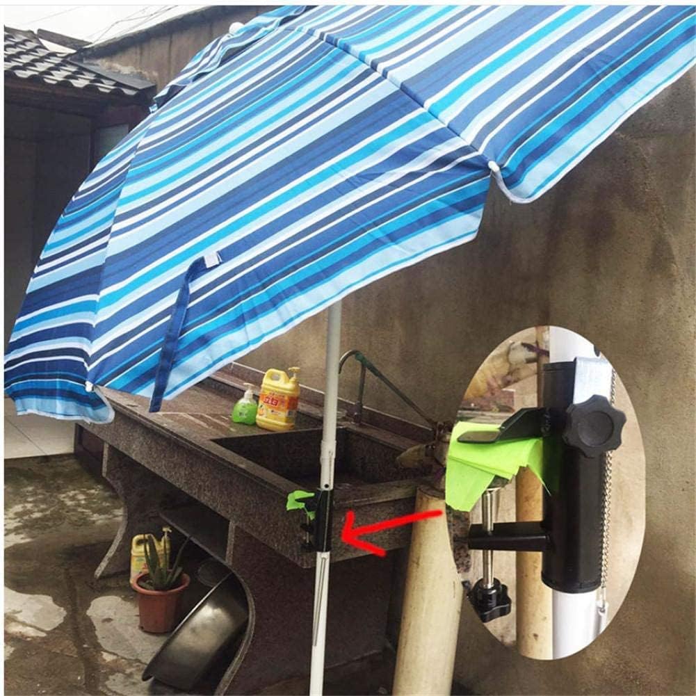 Balcony Umbrella Holder Clamp for Rectangular Railings and Tables