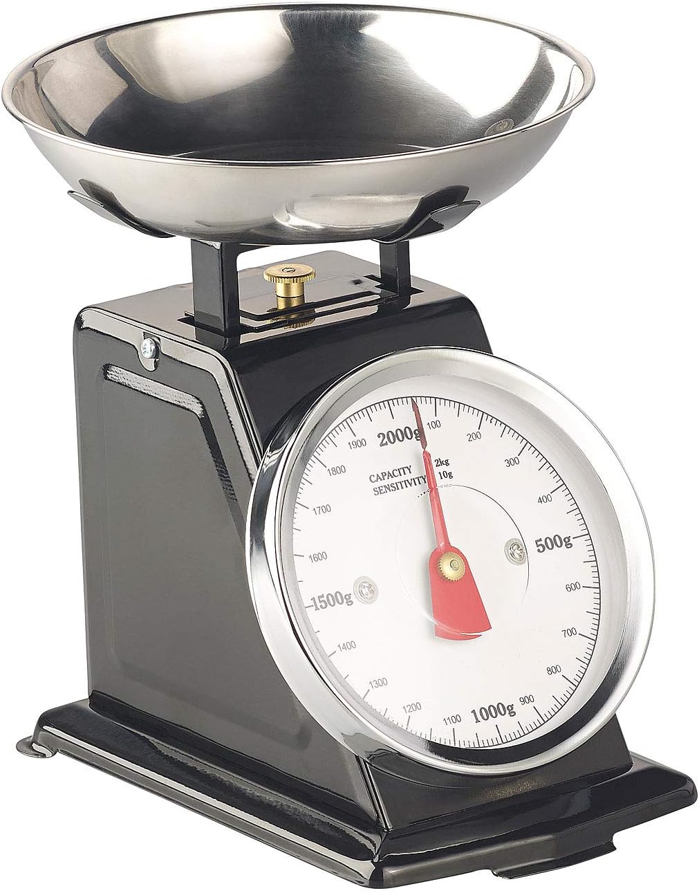 Vintage Retro Analog Kitchen Scale 2kg Capacity with Tare