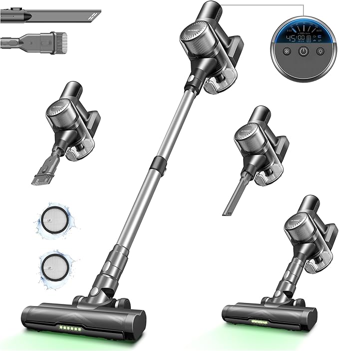 Ultenic U12 Vesla Cordless Stick Vacuum with 450W Motor