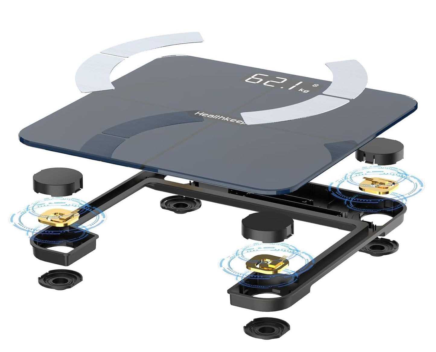 Healthkeep Smart Body Fat Bathroom Scale with Bluetooth App