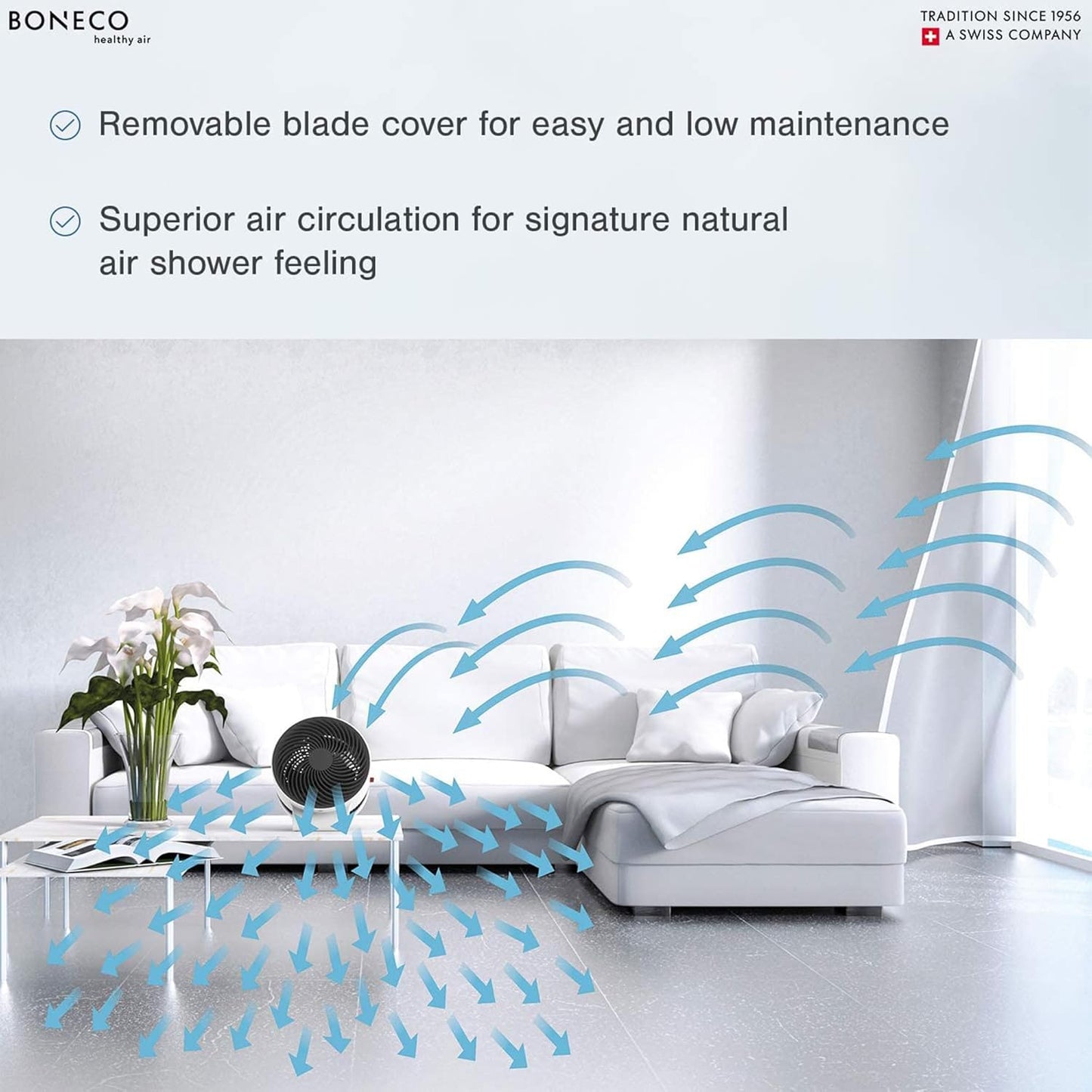 BONECO F100 Air Circulator Fan