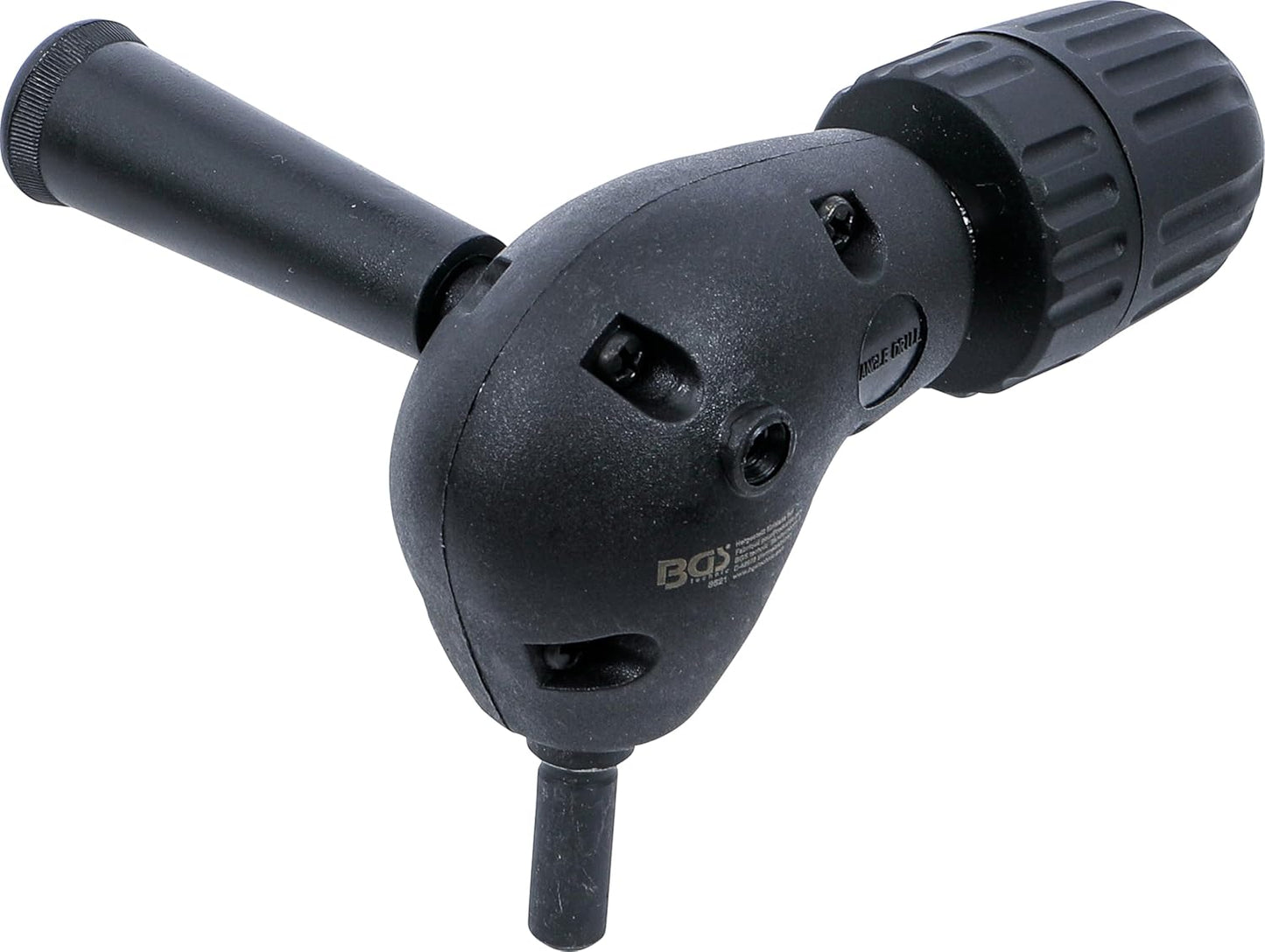 BGS 8621 Right Angle Drill Attachment: Keyless Chuck for Tight Spaces