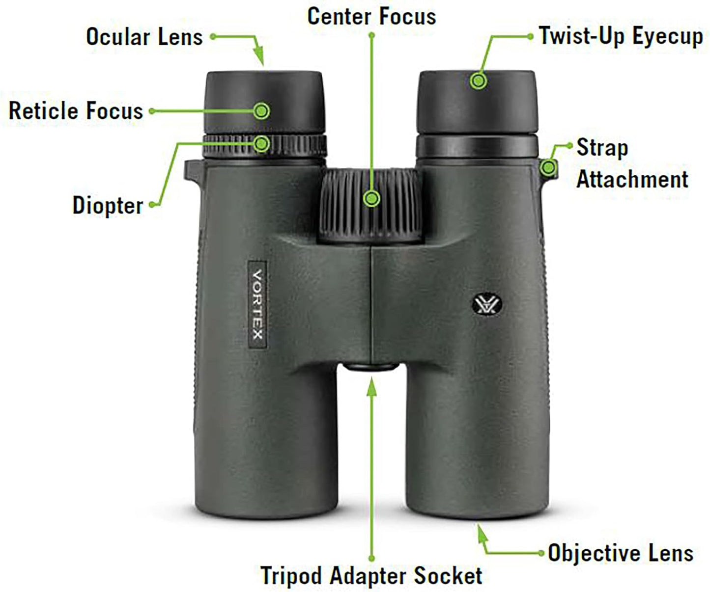 Vortex Triumph HD 10x42 Waterproof Hunting Binoculars with Rugged Grip