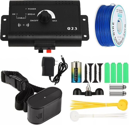 HOFCIOYT Wireless Electric Dog Fence with Waterproof Collar