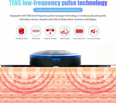 EMS Mini Body Massager Portable Rechargeable Electric Muscle Stimulation