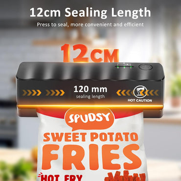 Comius Sharp Foil Sealer Rechargeable Mini Welding Machine 5 Speeds 120 mm Sealing Tape