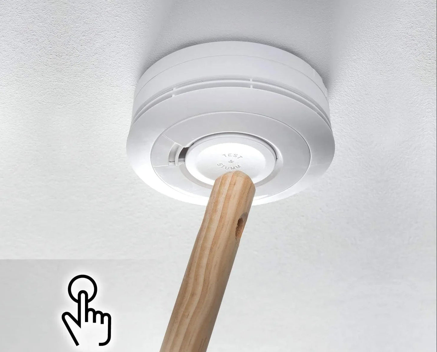 Ei Electronics Ei650 Smoke Detector: 10-Year Battery Life, Stand-Alone, White - Gomix Brands Outlet